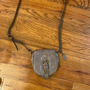 Coach crossbody in gray